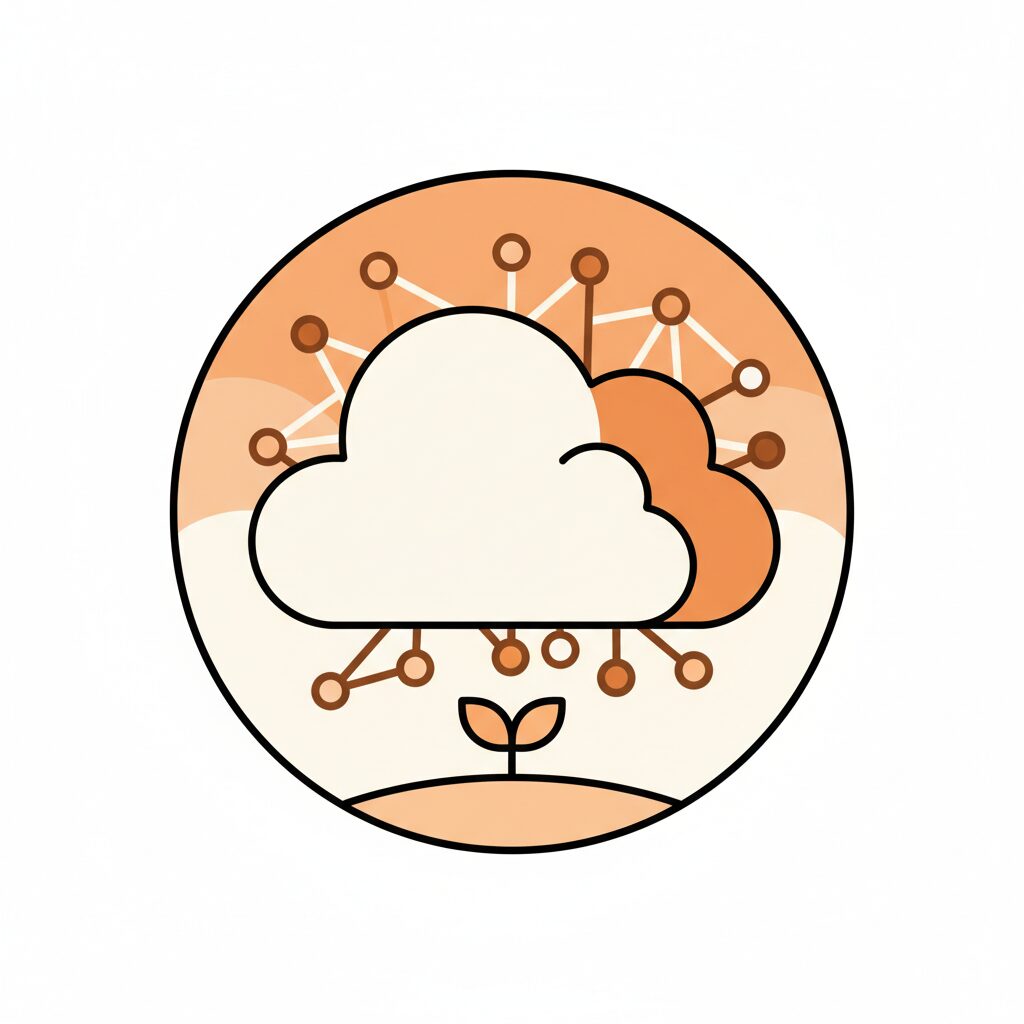 病室の窓から差し込む柔らかな光、ベッドサイドのモニターに映るAI解析画面