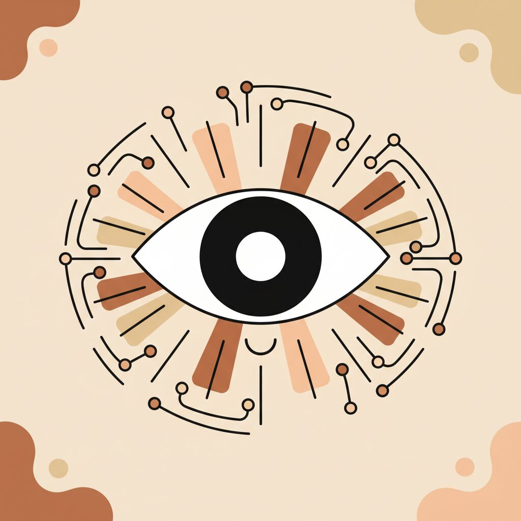 Représentation visuelle de l'IA détectant des signes de conscience cachée chez les patients comateux