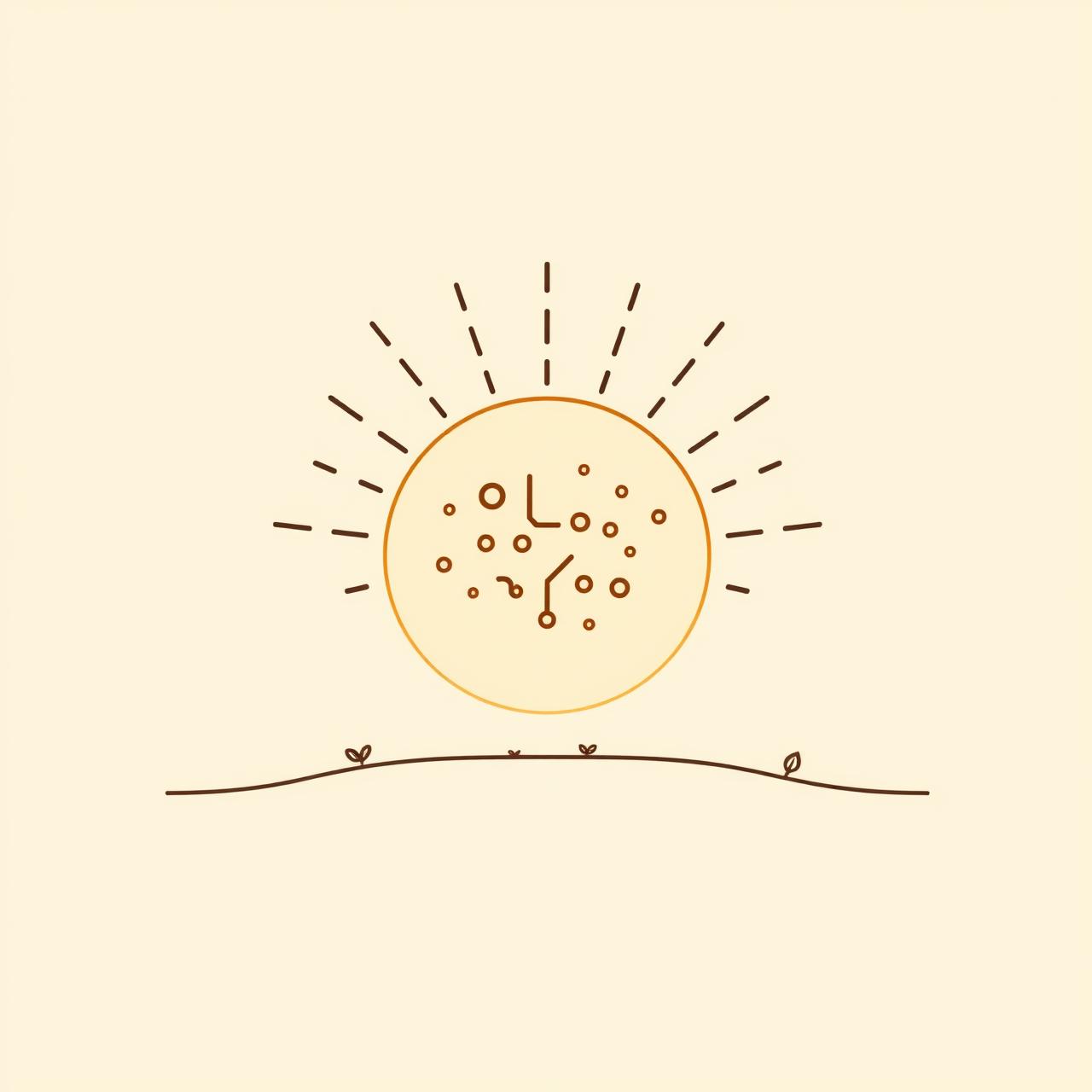 가족이 함께 미래를 바라보는 희망적인 장면