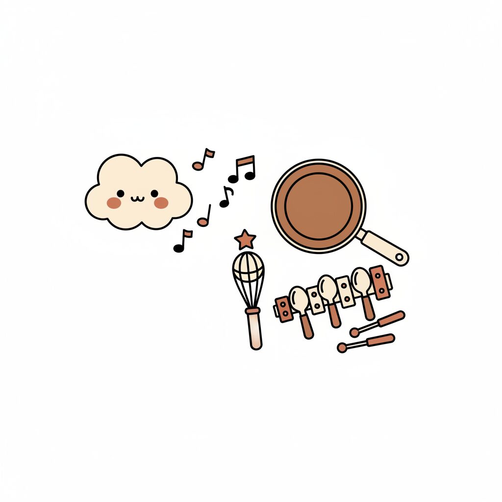 Parent et enfant créant de la musique ensemble