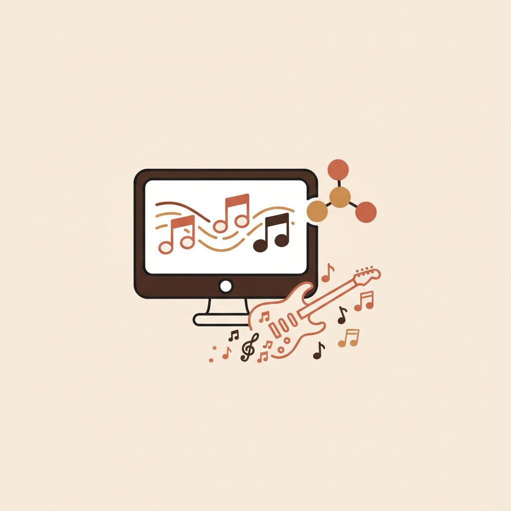 Trẻ em khám phá âm nhạc công nghệ