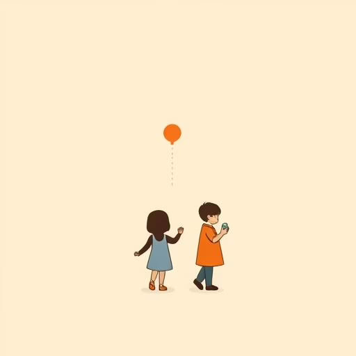 아이와 부모가 대화하며 의사결정을 함께 하는 장면