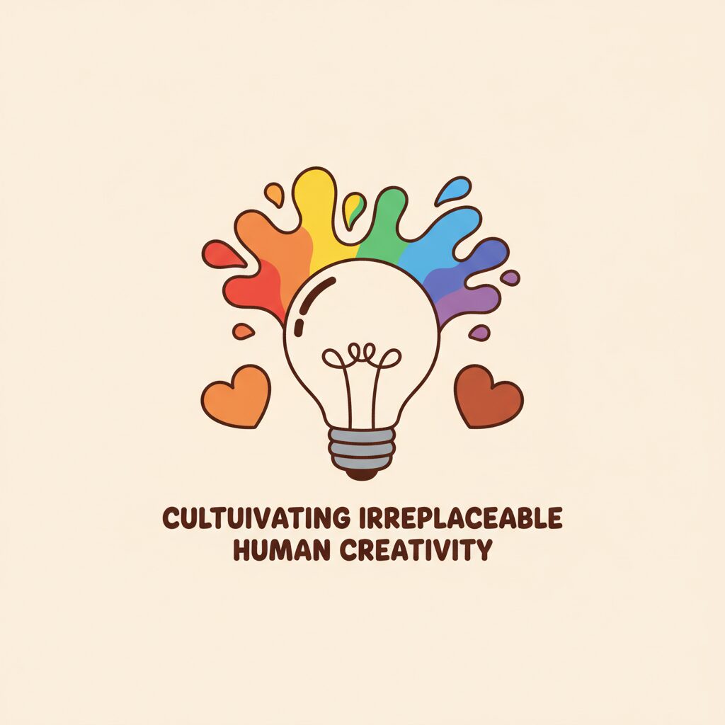 Trẻ em đang sáng tạo với các nguyên liệu tự nhiên