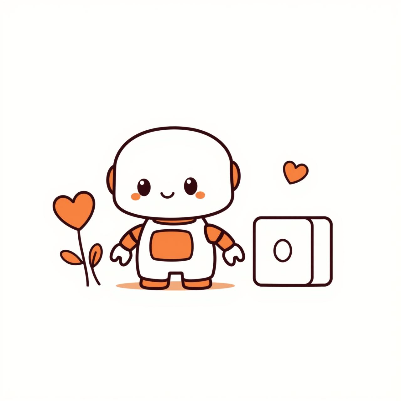 Anak perempuan berusia 7 tahun bermain dengan robot mainan, melatih interaksi.