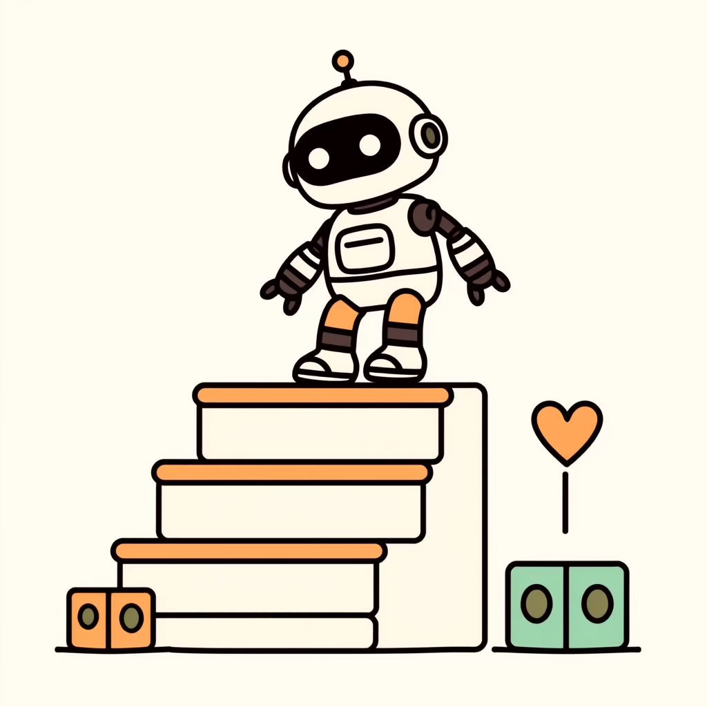 Robot Eufy MarsWalker subiendo escaleras con facilidad