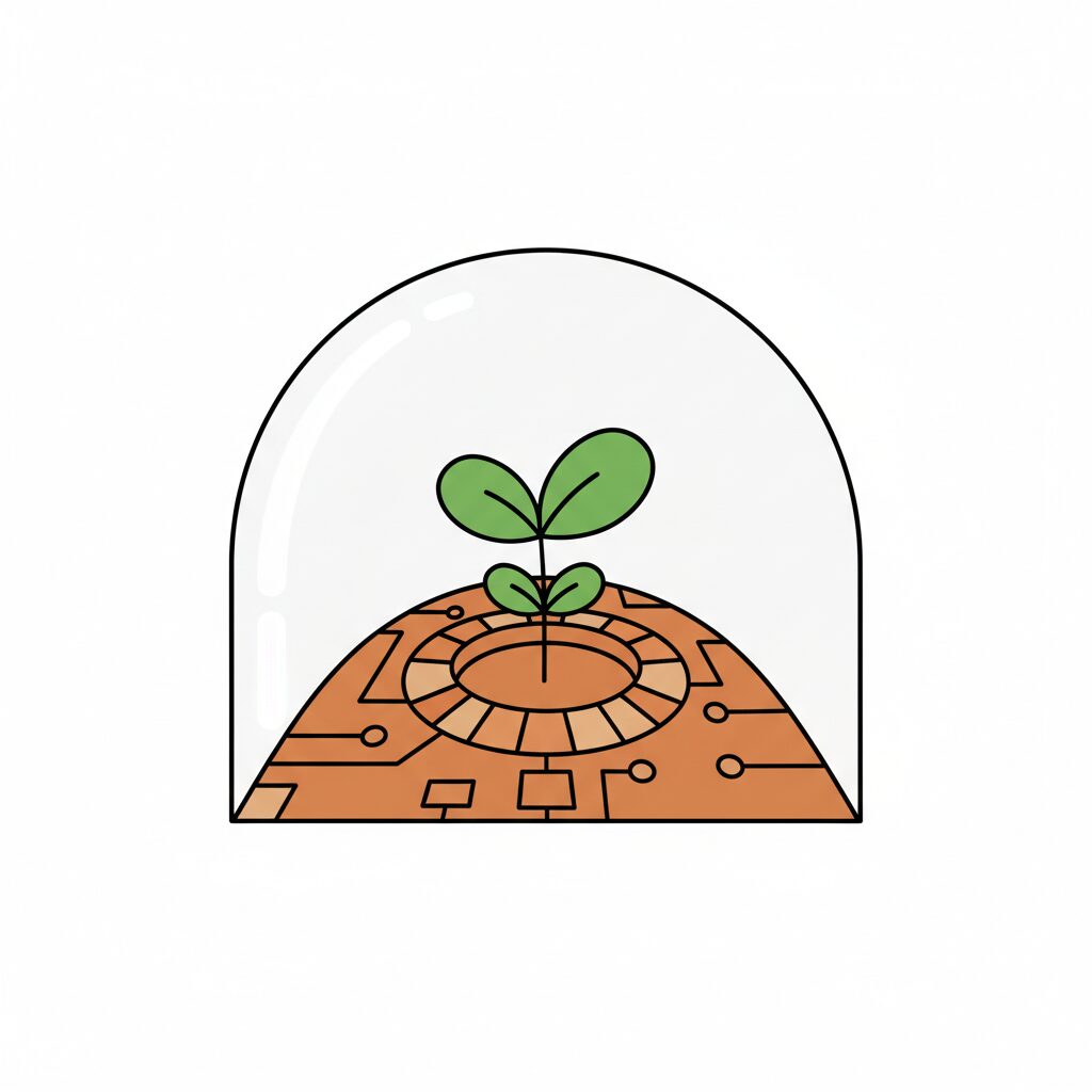 Parent and child laughing together outdoors