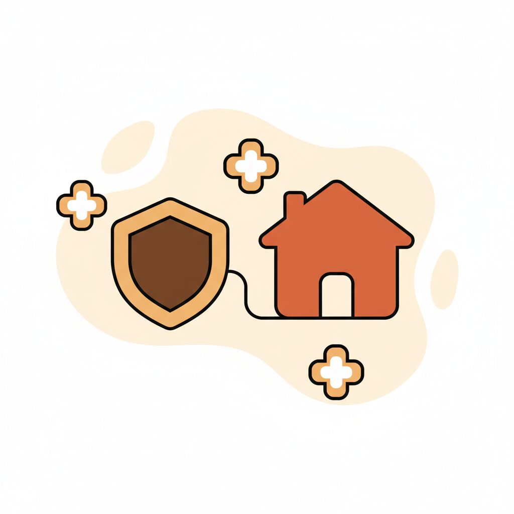 Gia đình cùng nhau sử dụng thiết bị công nghệ trong không gian sống hiện đại