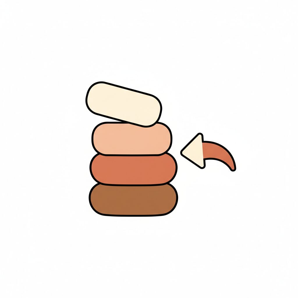 積み木で遊ぶ子どもと親