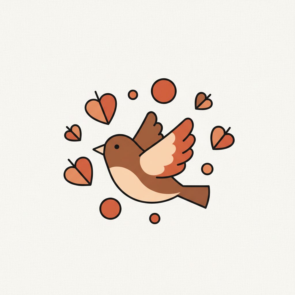 Anak berlari riang di taman dengan ekspresi percaya diri