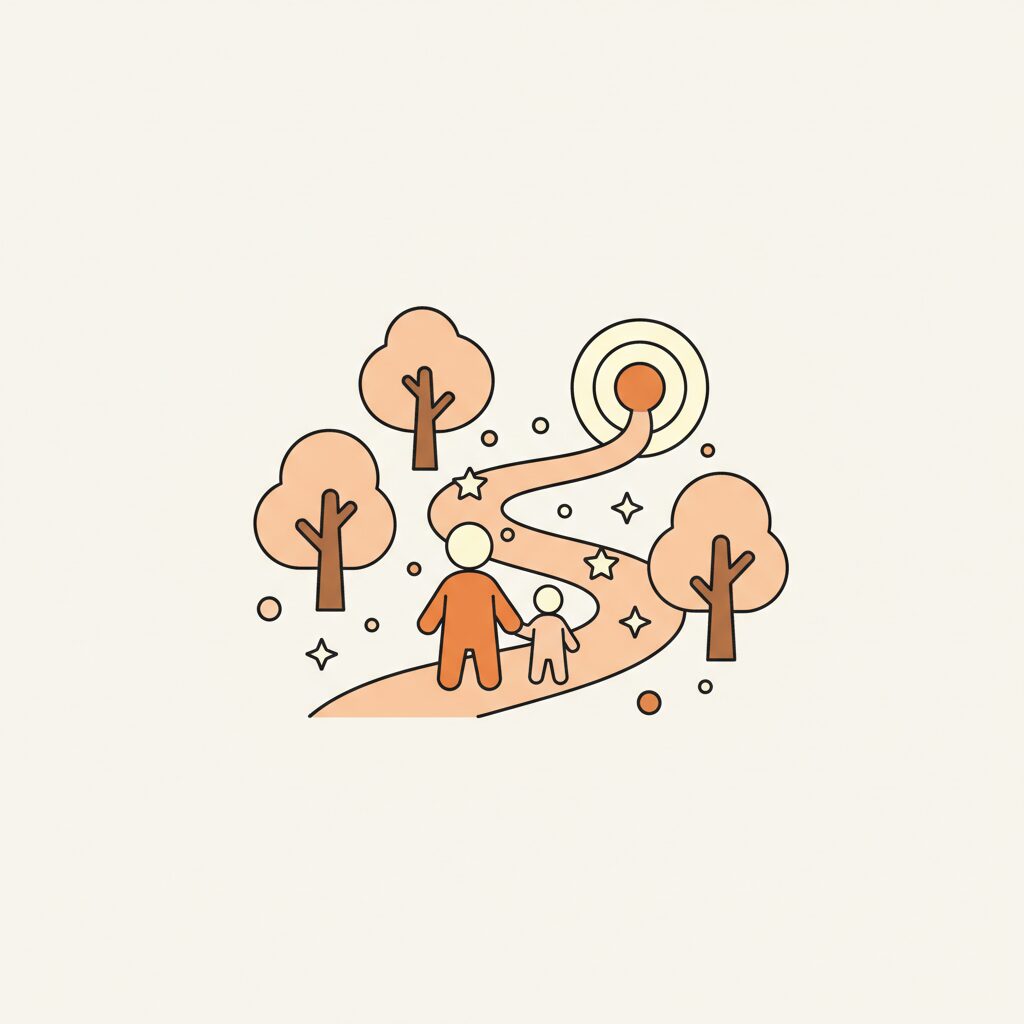 Trẻ vượt qua chướng ngại với cha mẹ cổ vũ