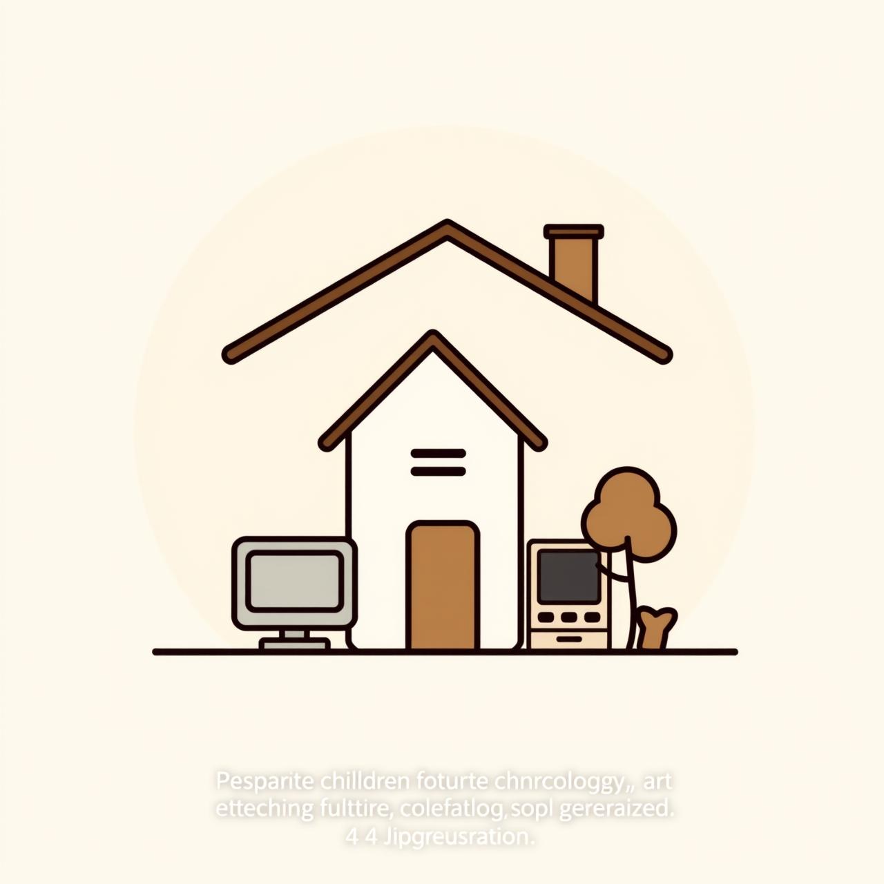 가족이 함께 AI 도구를 탐구하는 모습