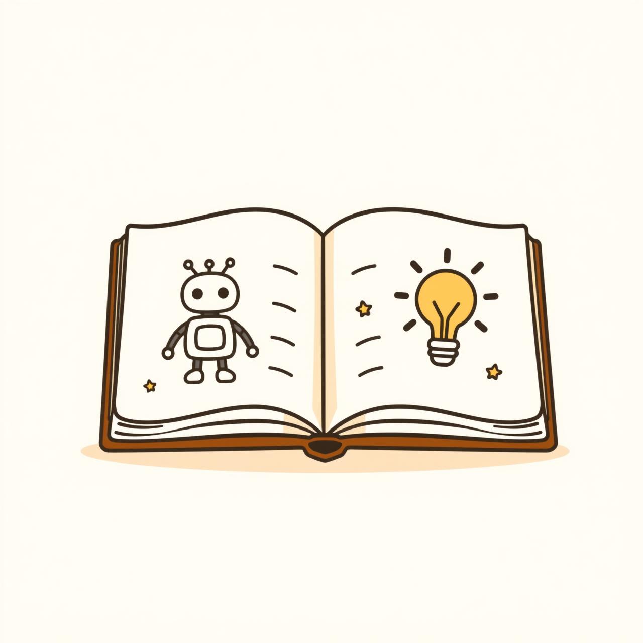 Cha mẹ và con cùng thảo luận về công nghệ robot tại nhà