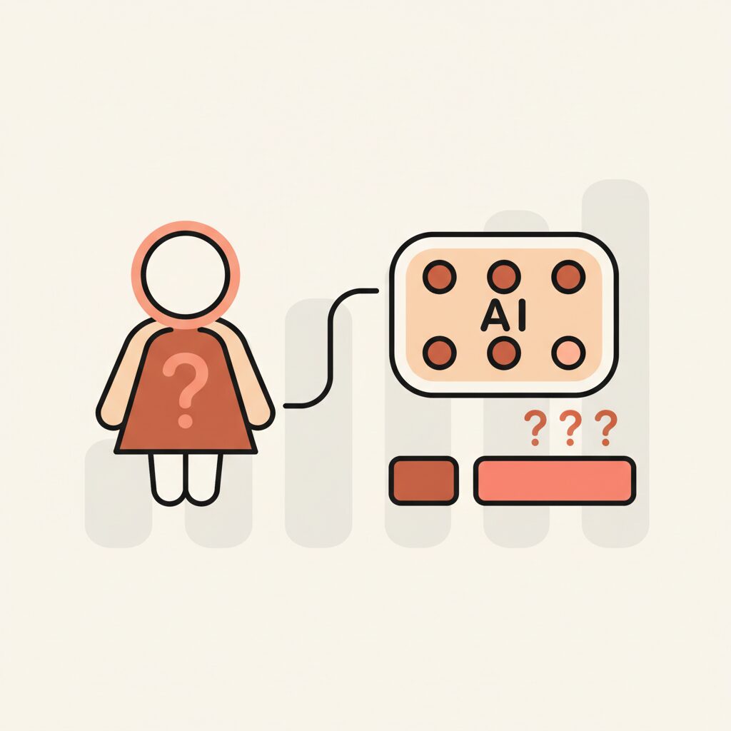 Fille utilisant une montre connectée pour suivre sa santé, illustrant le risque pour les jeunes patientes