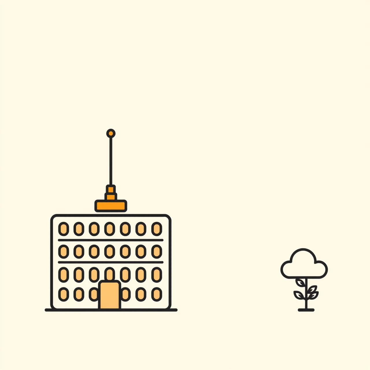 Trung tâm dữ liệu AI hiện đại với ánh sáng xanh