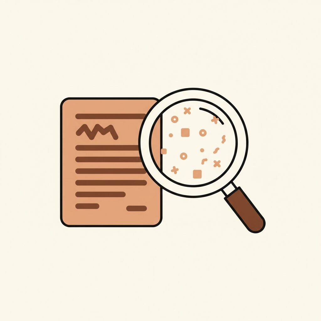 Biểu đồ minh họa nghiên cứu về ảnh hưởng của lỗi đánh máy đến chẩn đoán y tế