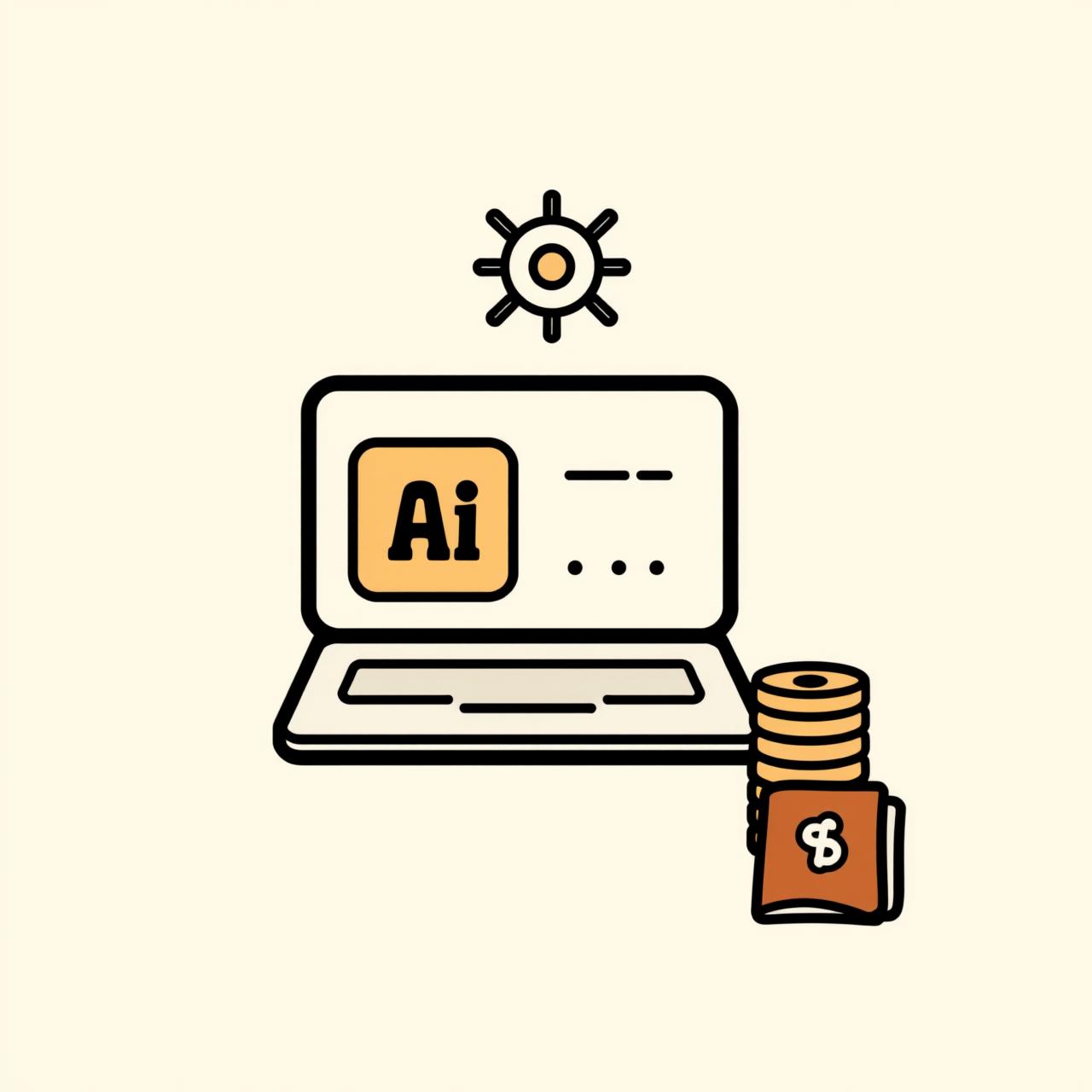 AIツールを使ったデジタル製品作成のイメージ