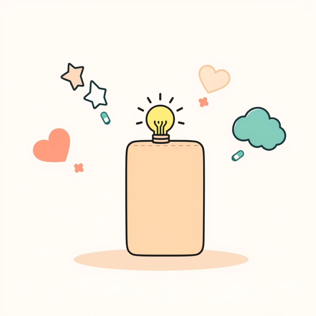 Niño pequeño creando historias con herramientas digitales