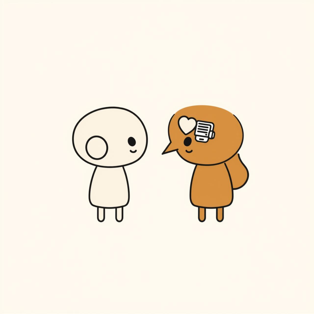 가족이 함께 AI 기술에 대해 이야기하는温馨한 장면