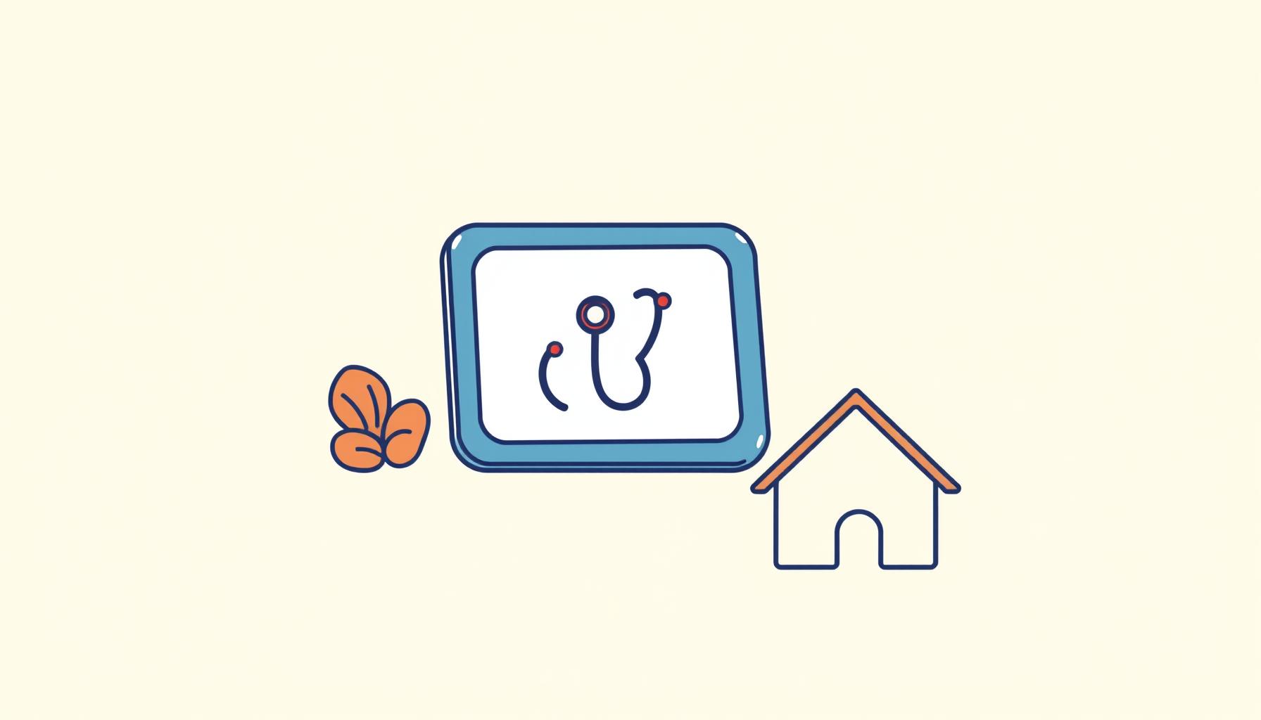 Consulta médica online entre pai e filho