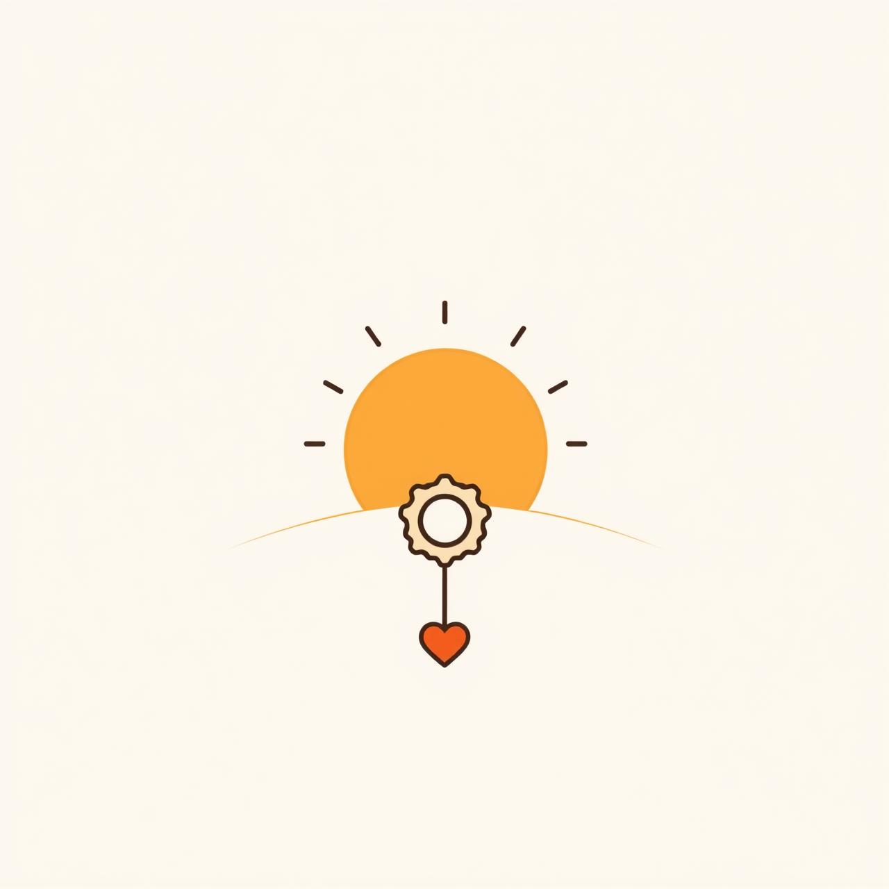 Familia viendo atardecer en parque urbano