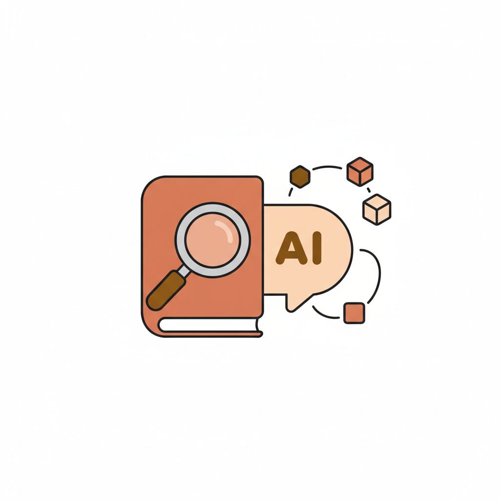 Công cụ tìm kiếm AI với minh họa trực quan