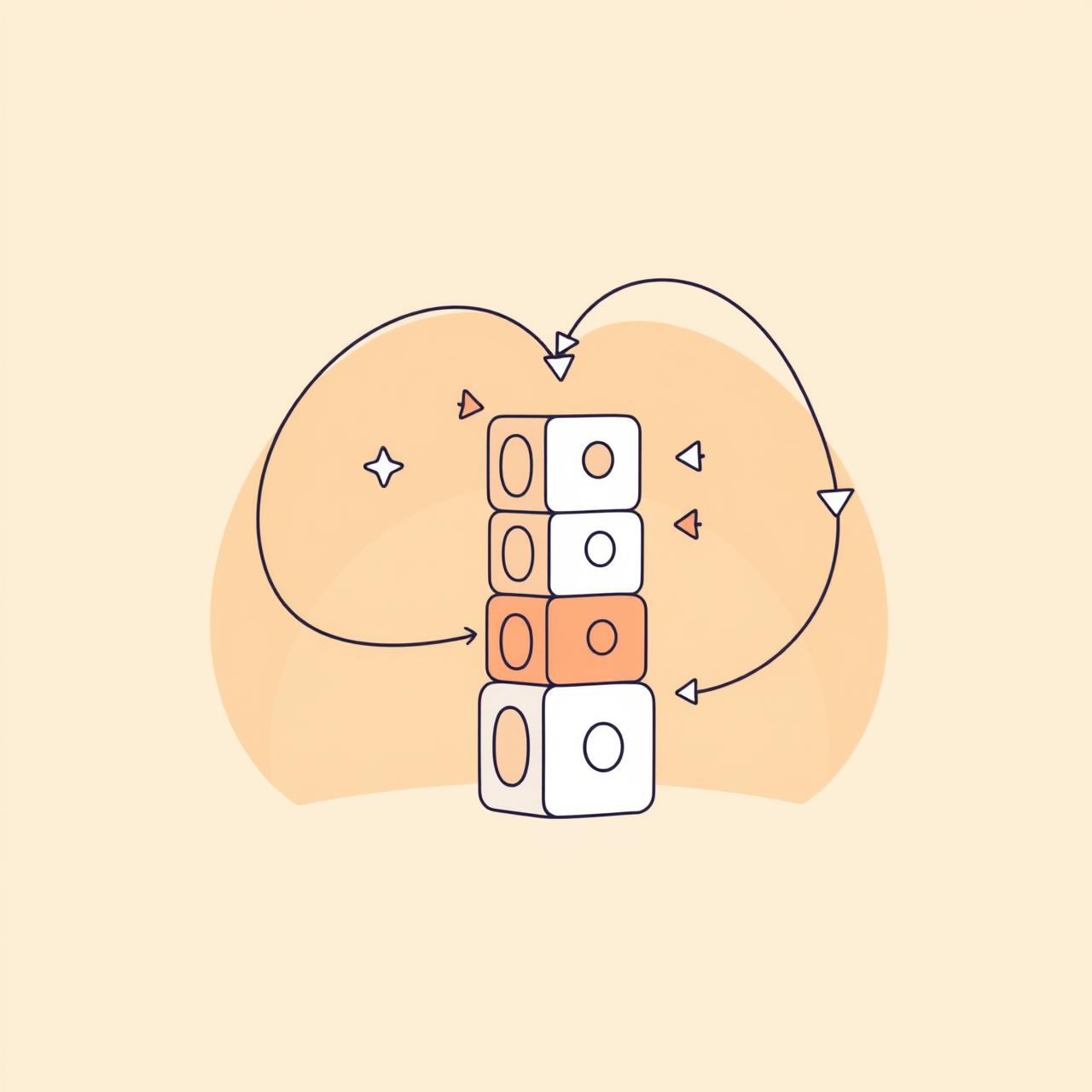 父女一起搭建积木未来城市 数据思维启蒙时刻