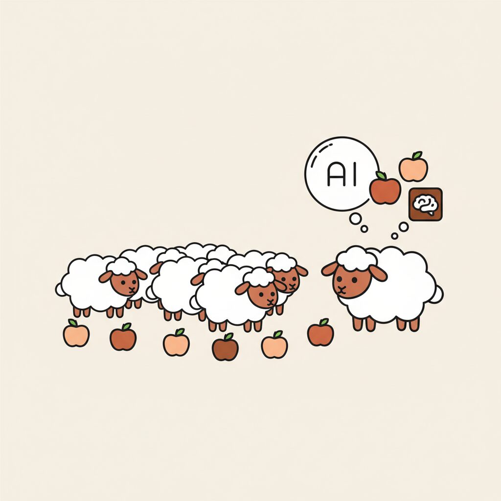 Đàn cừu đi theo xu hướng đầu tư AI