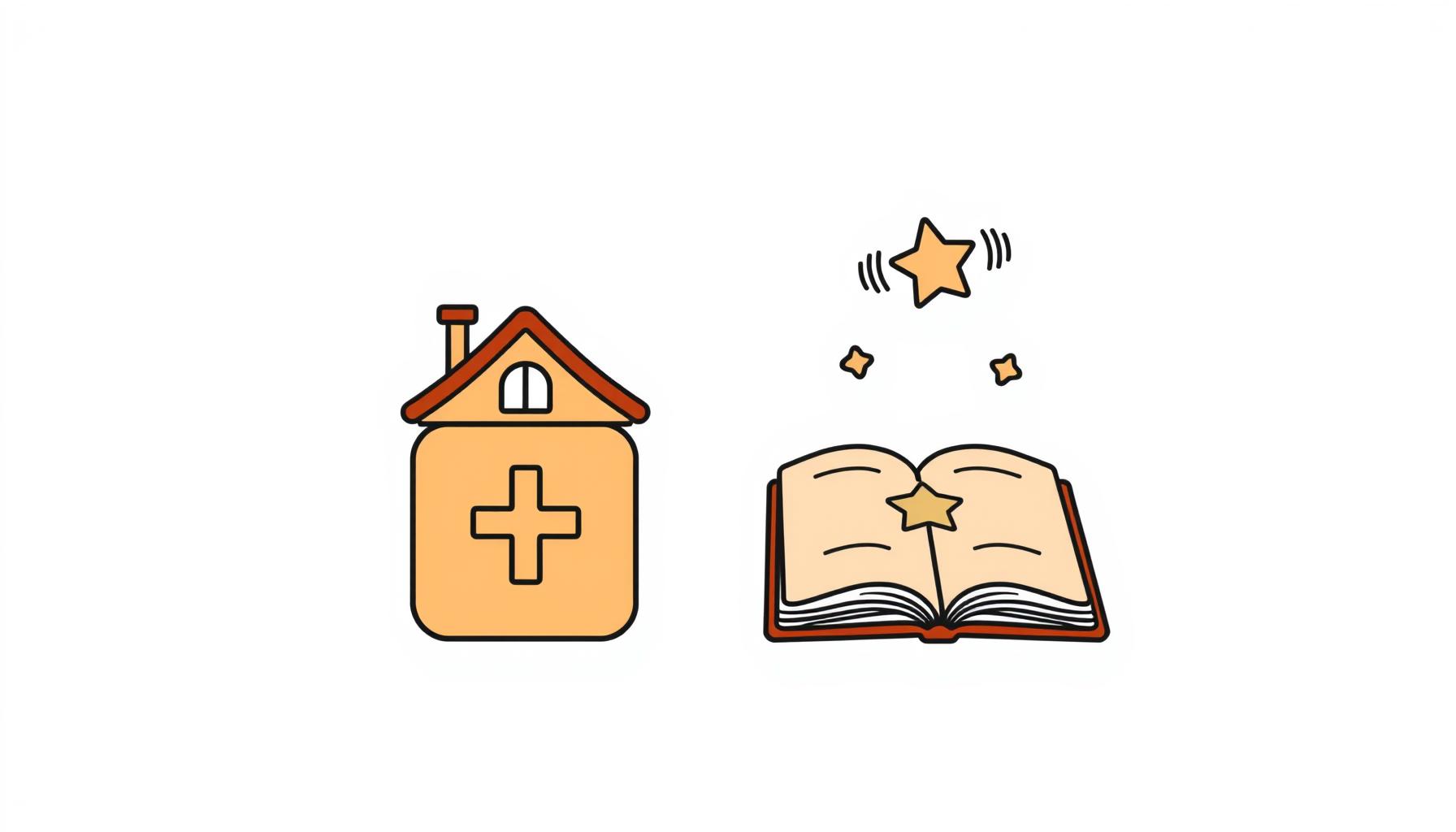 يد طفل تلمس شاشة جهاز لوحي تعرض رسومًا تعليمية ملونة.