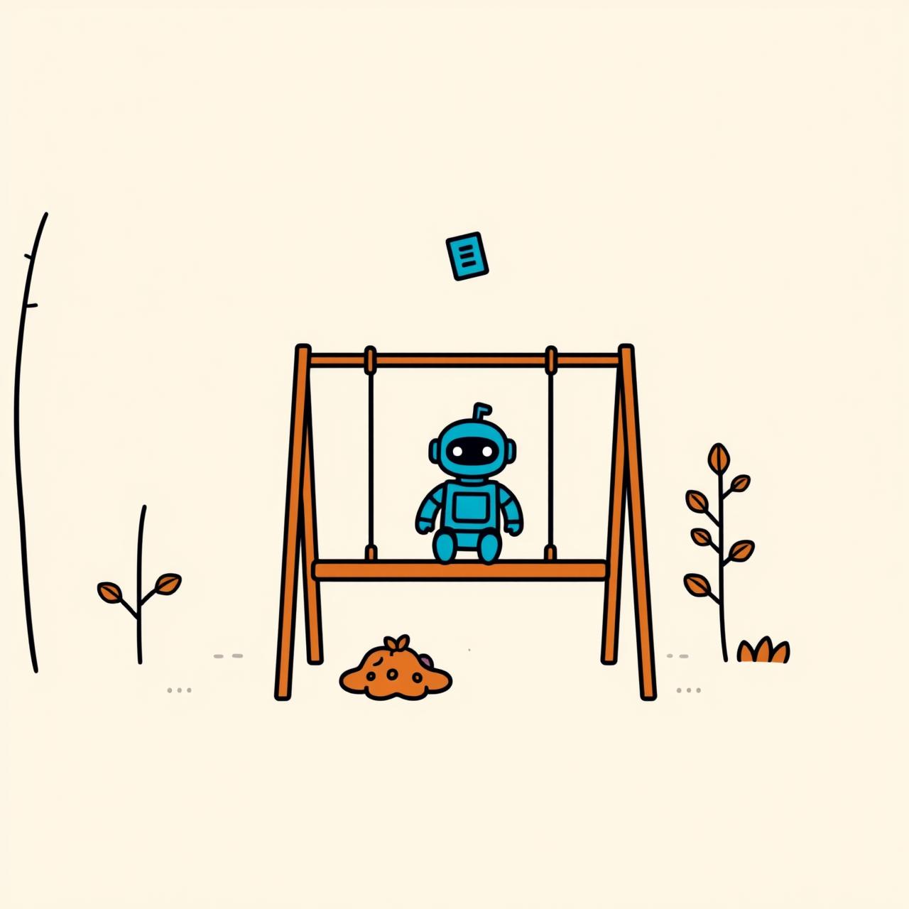 子どもが公園で遊びながら好奇心を育む瞬間