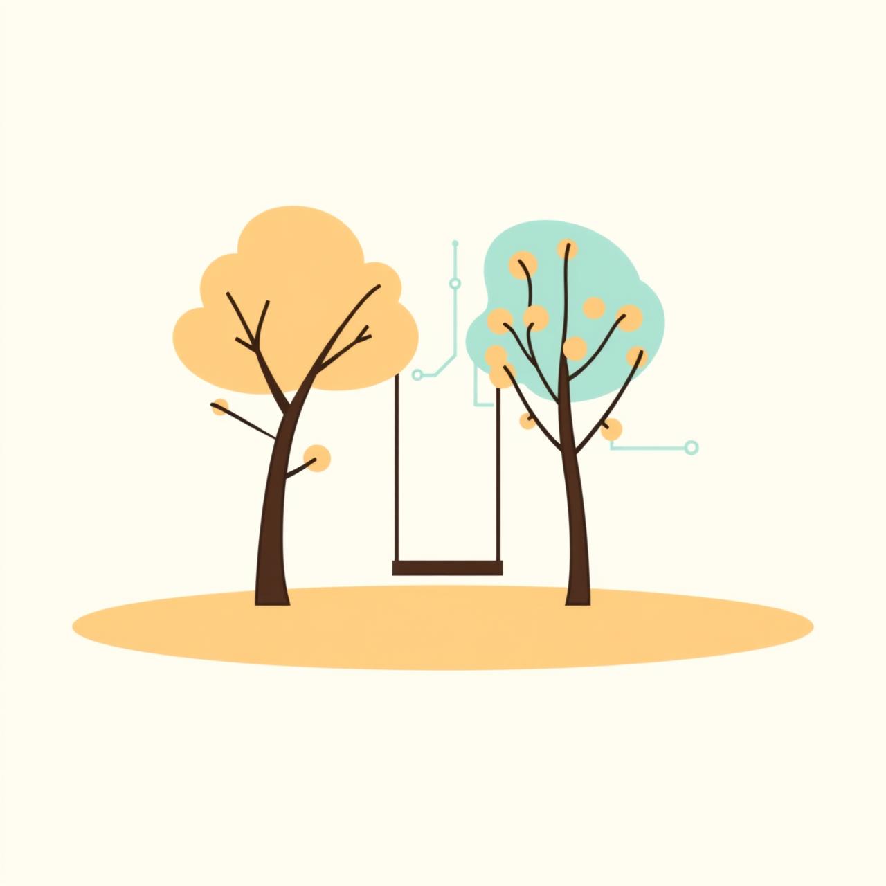 Niña jugando en el parque bajo el sol de septiembre