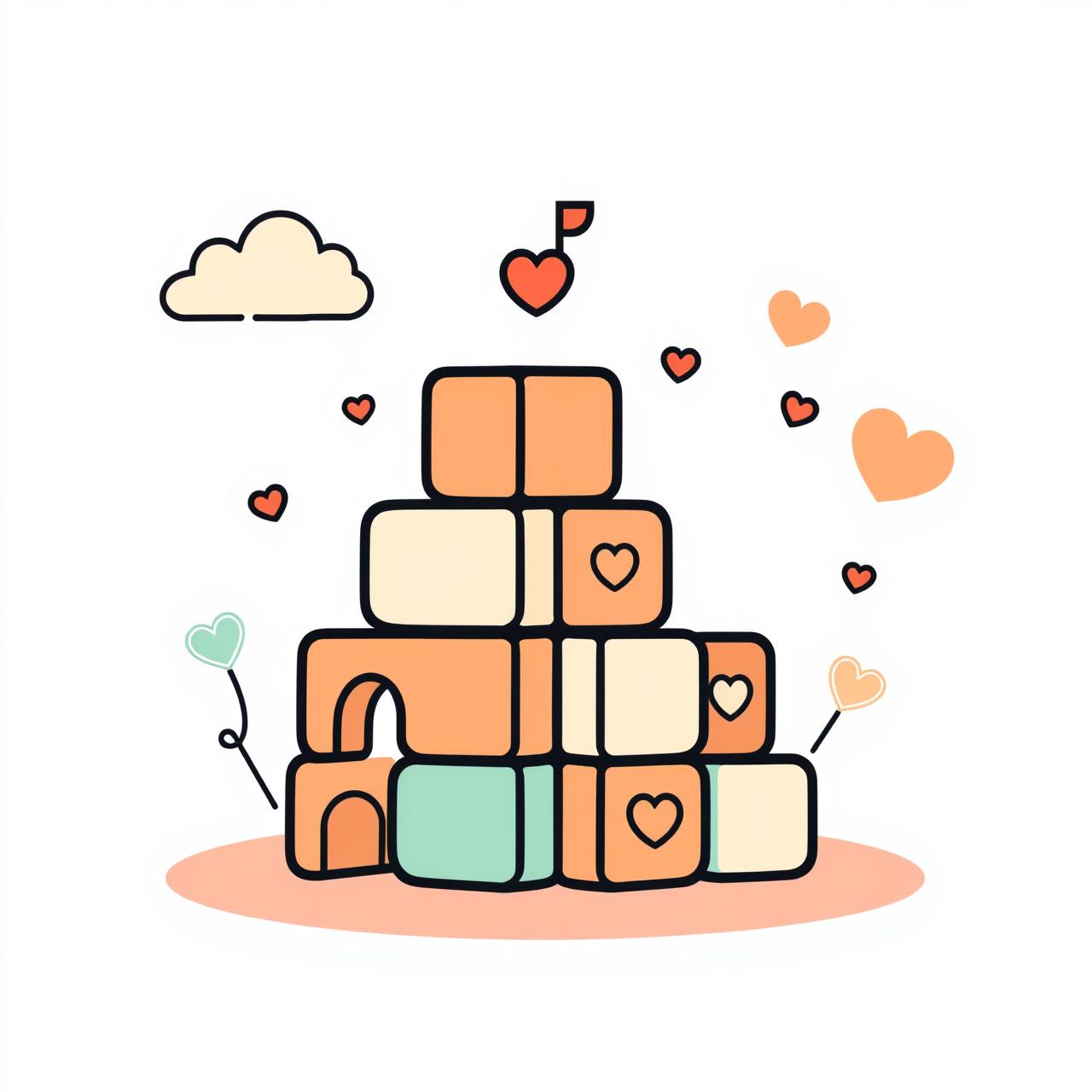 Diverse hands assembling colorful puzzle pieces, symbolizing collaboration