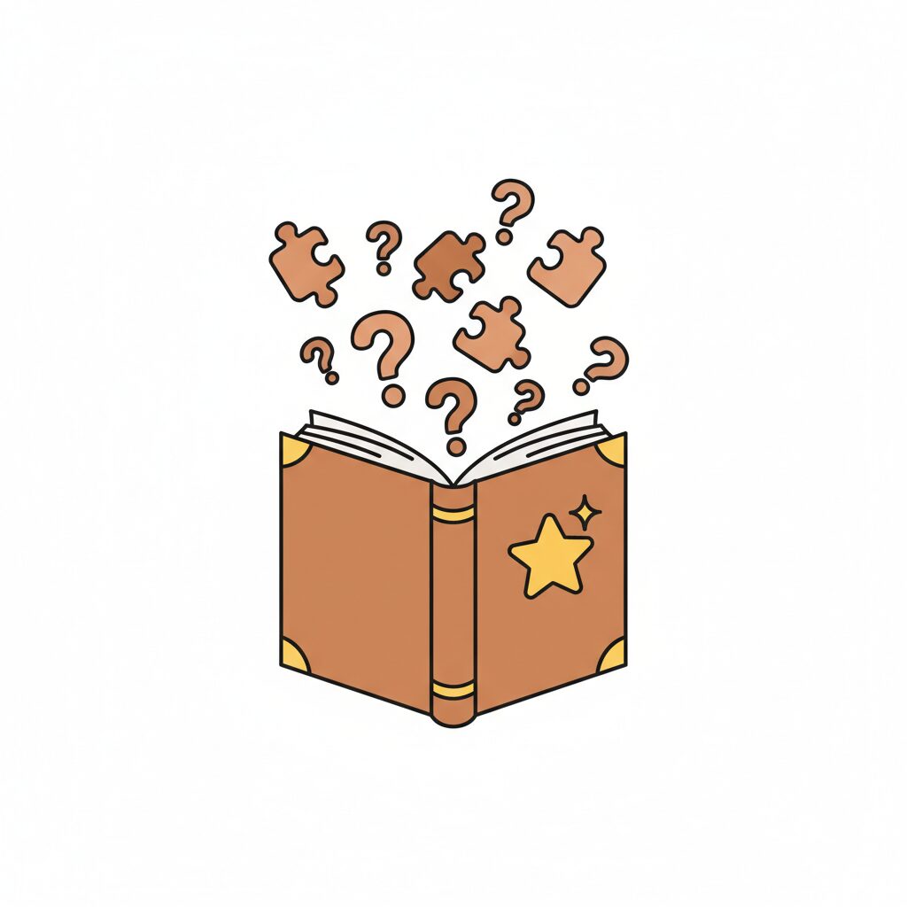 子どもが本を読む様子