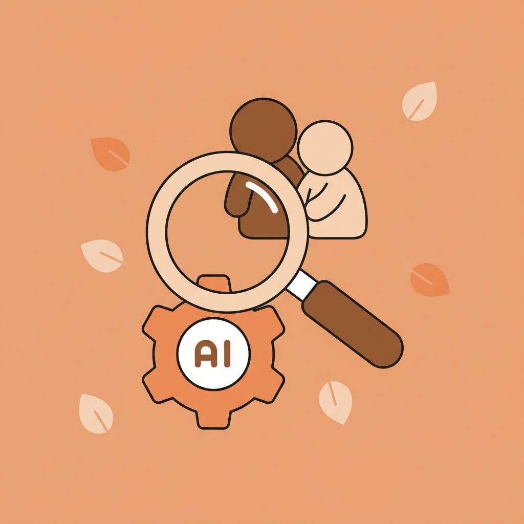 親子が一緒にスマホを確認する様子