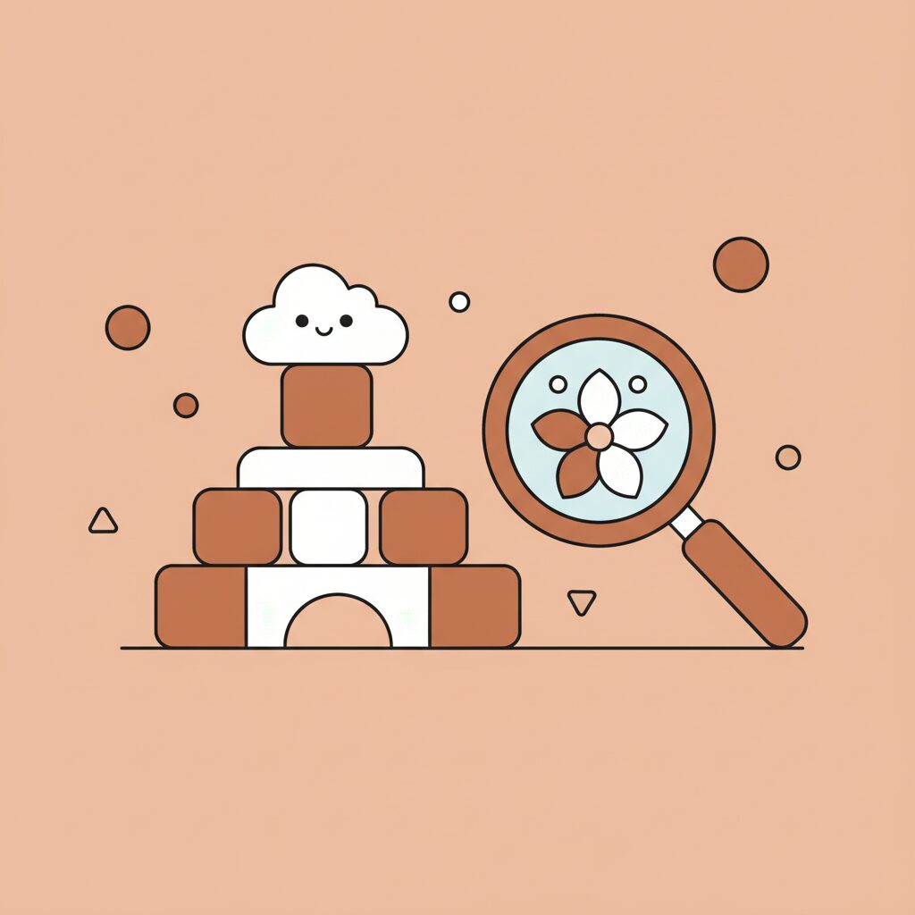 Famille explorant ensemble des informations via IA