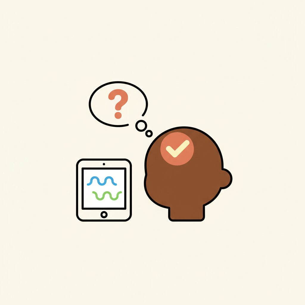 Anak kecil menunjuk langit sambil bertanya