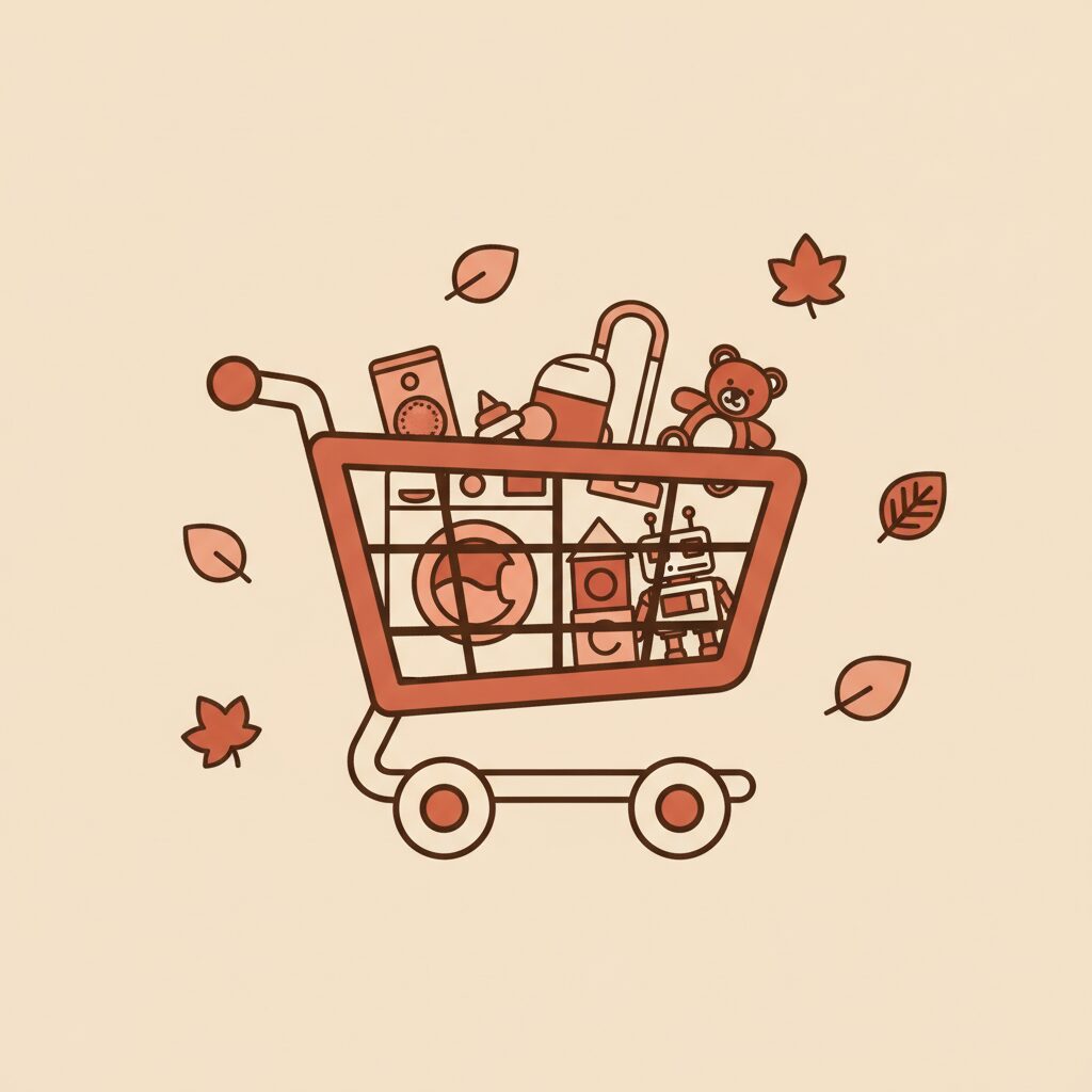 家族がテクノロジーについて話し合う様子