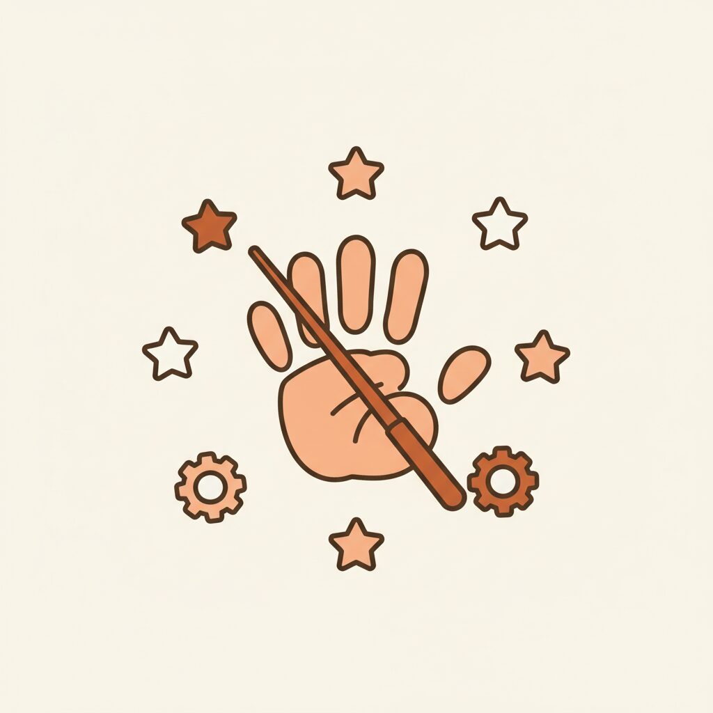 Enfant utilisant l'IA pour un projet scolaire