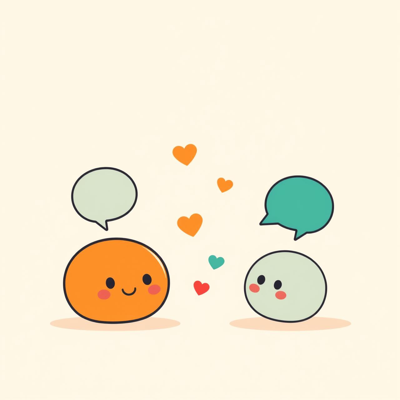 Famille discutant autour d'une table avec des objets connectés