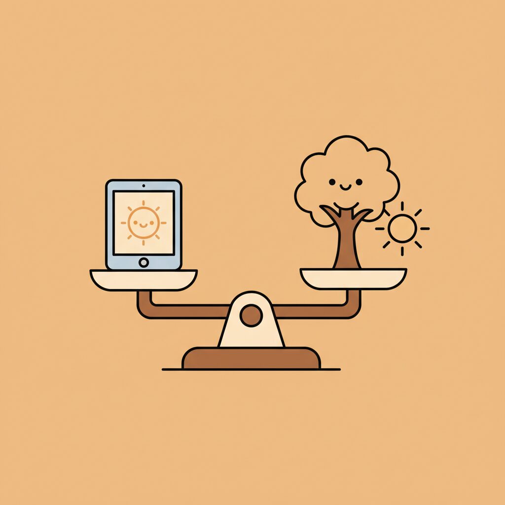 Trẻ em vui chơi học tập ngoài trời