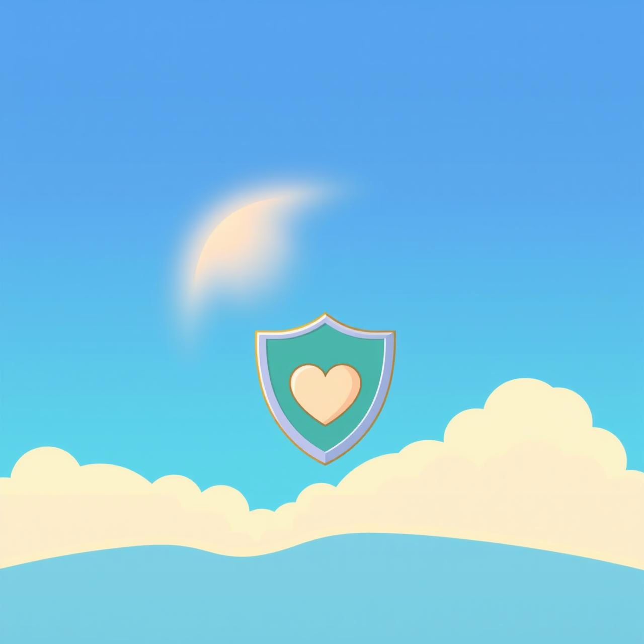 Detalhe de tela mostrando interface de chatbot com ícones de segurança