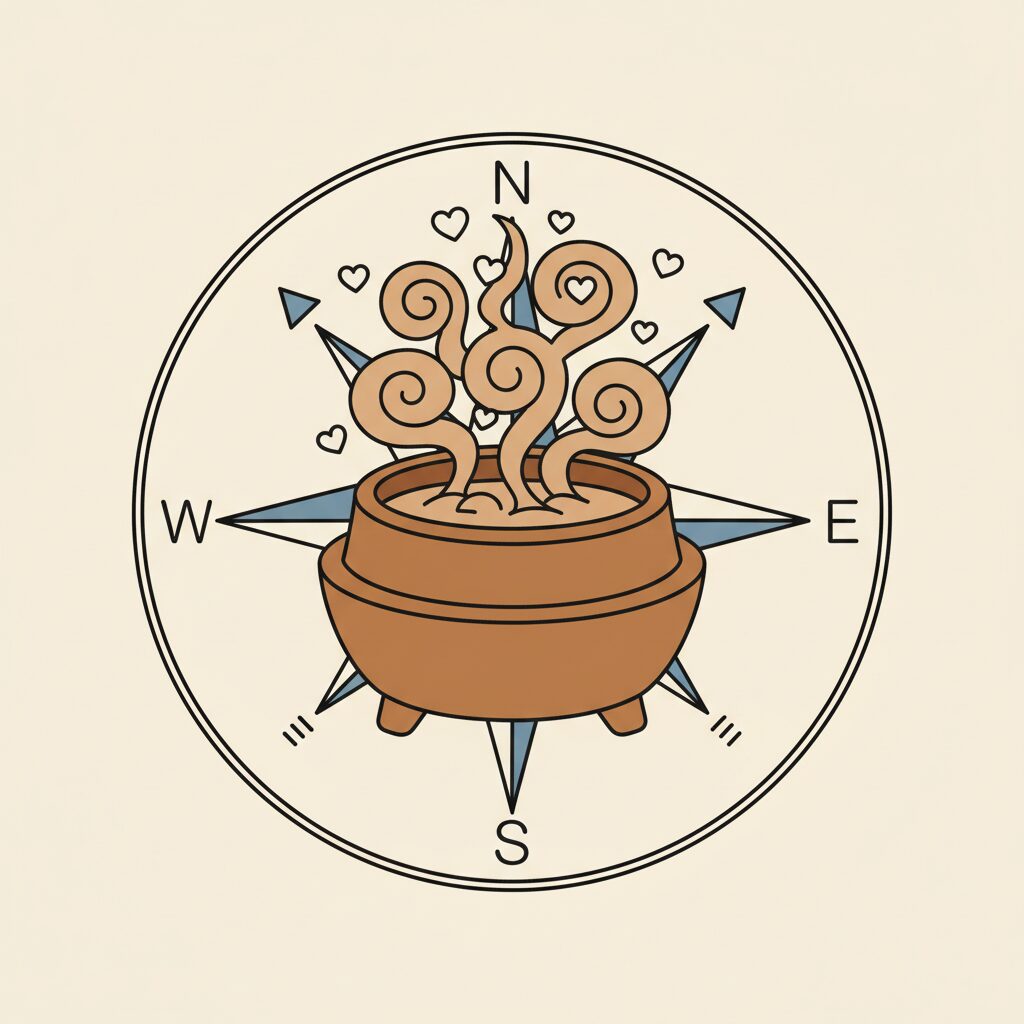 창가에서 구름을 바라보는 아이의 뒷모습