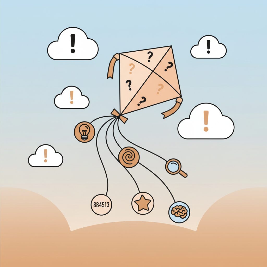 Famille discutant autour d'un repas à table