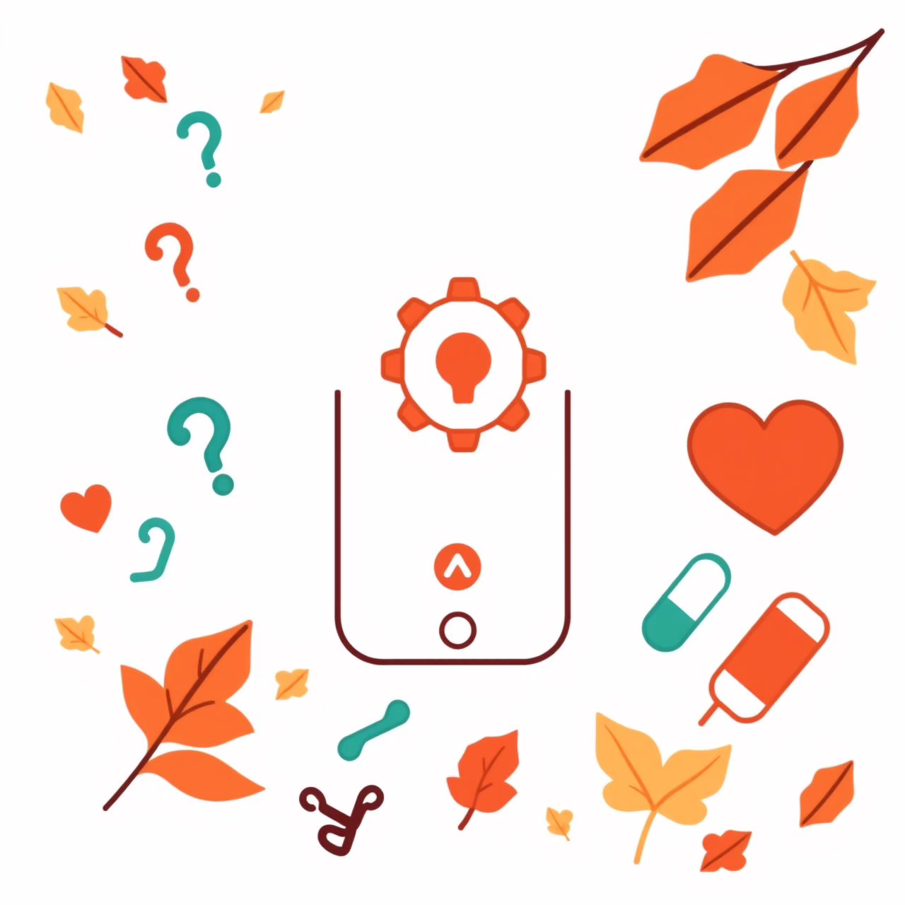 Father with child looking at tablet showing health information