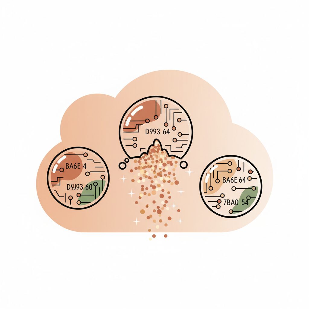 아빠와 아이가 공원에서 비눗방울을 불며 즐겁게 놀고 있는 모습