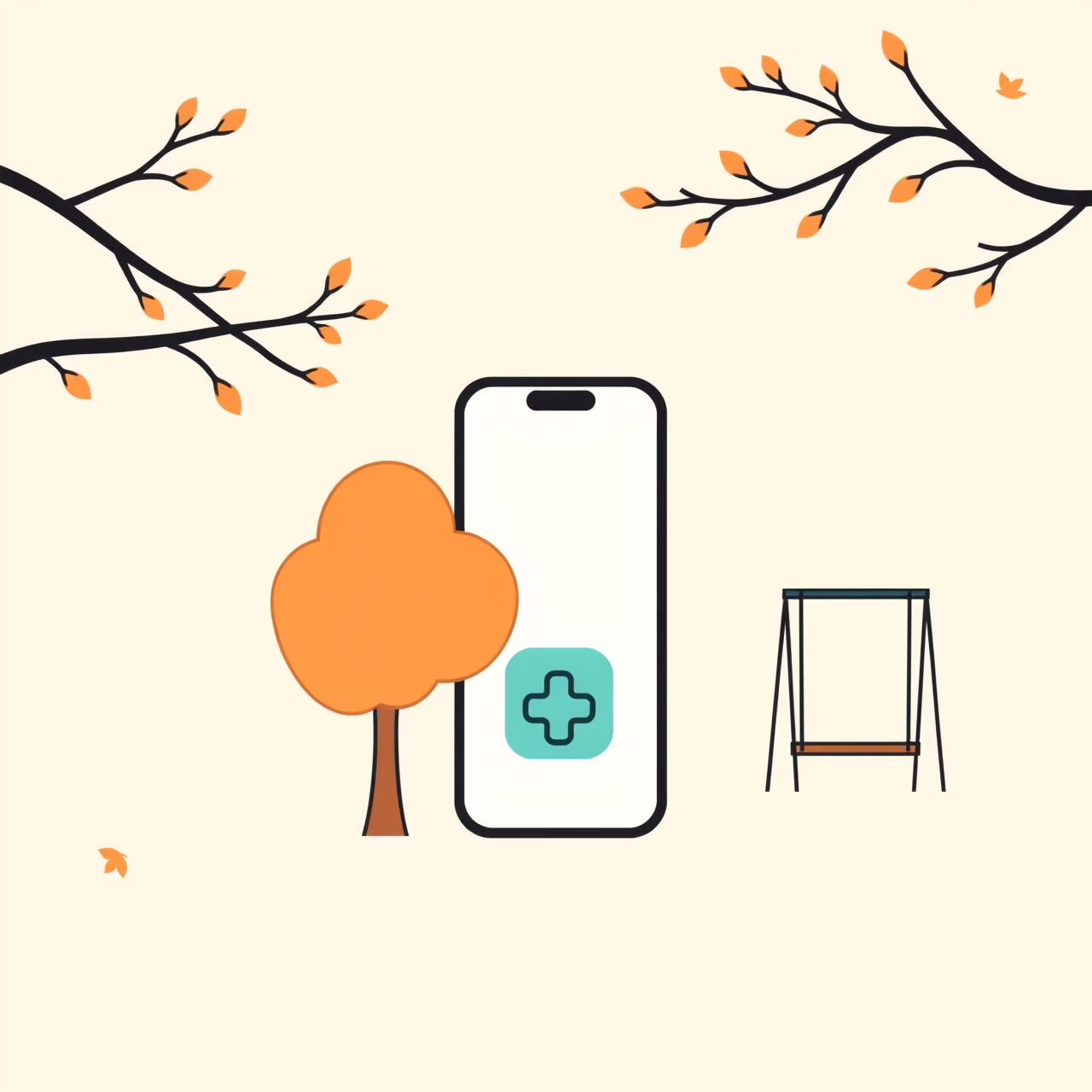 Padre e hija explorando contenido médico digital juntos