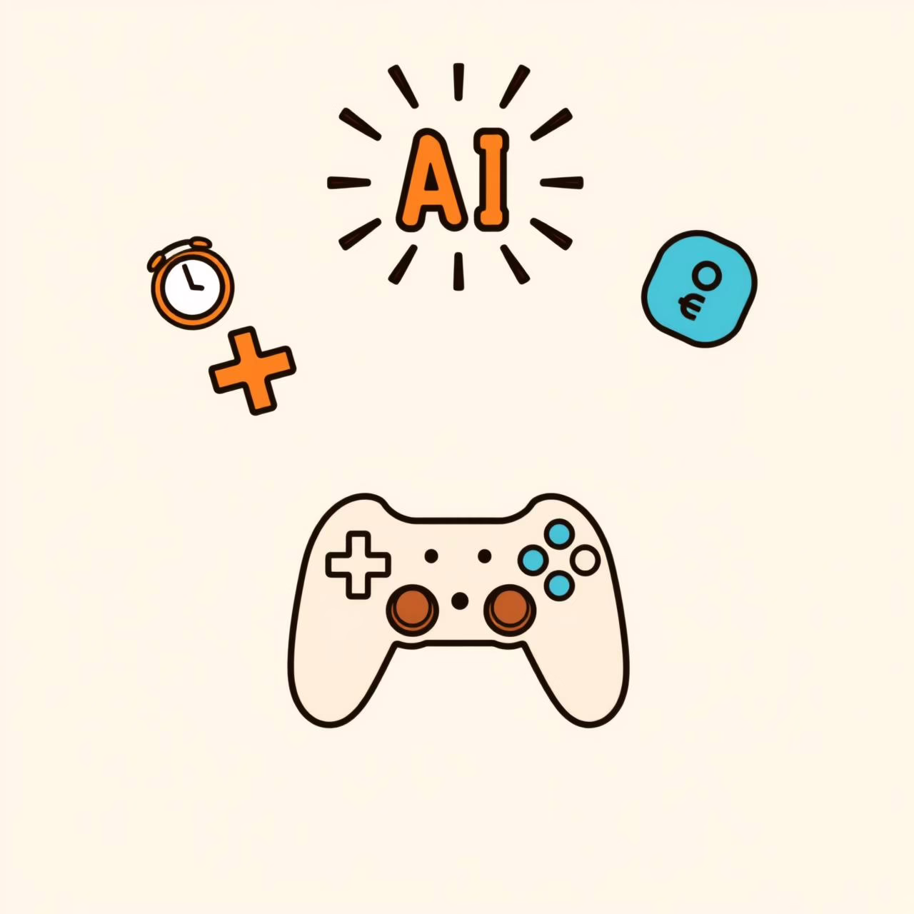 AIゲーム開発の未来を語る親子の温かい会話