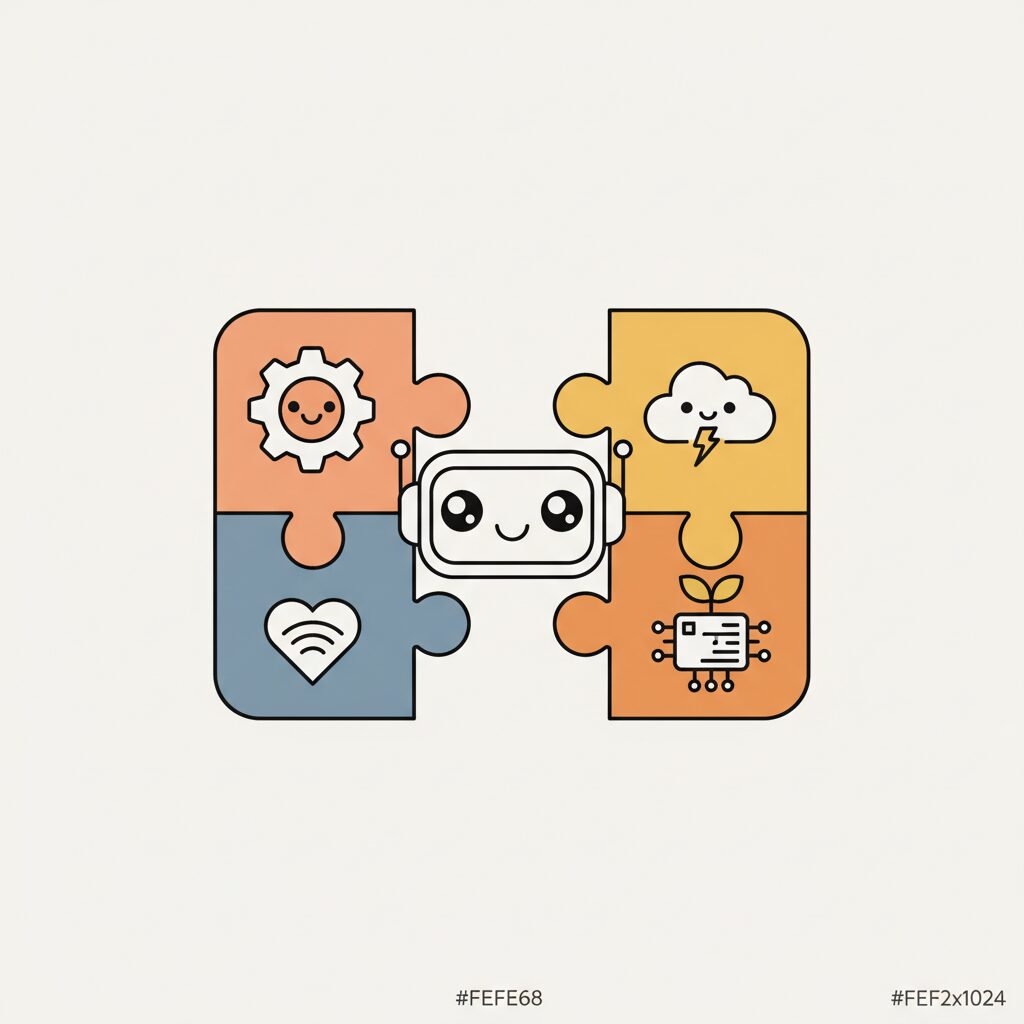 Família refletindo sobre futuro digital com esperança