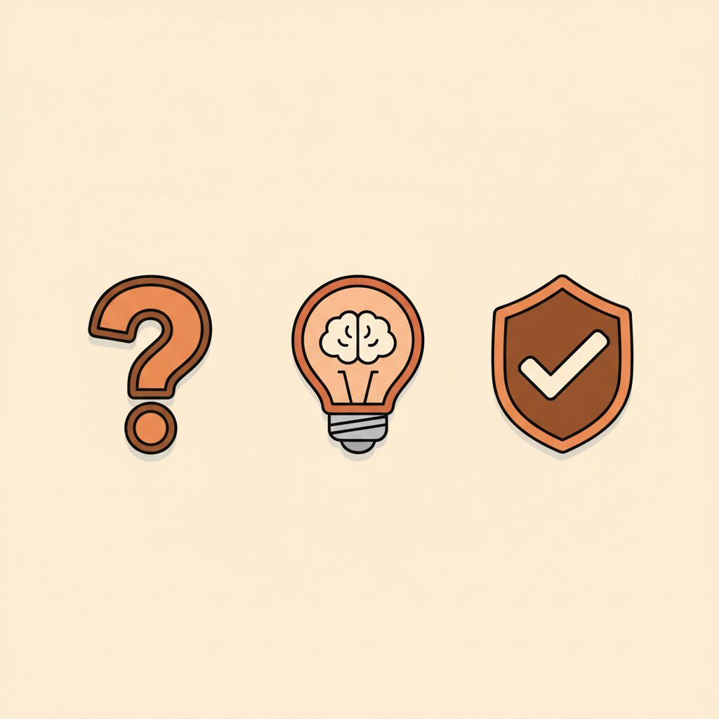 가족이 함께 카드놀이 하며 진실 탐험하는 모습