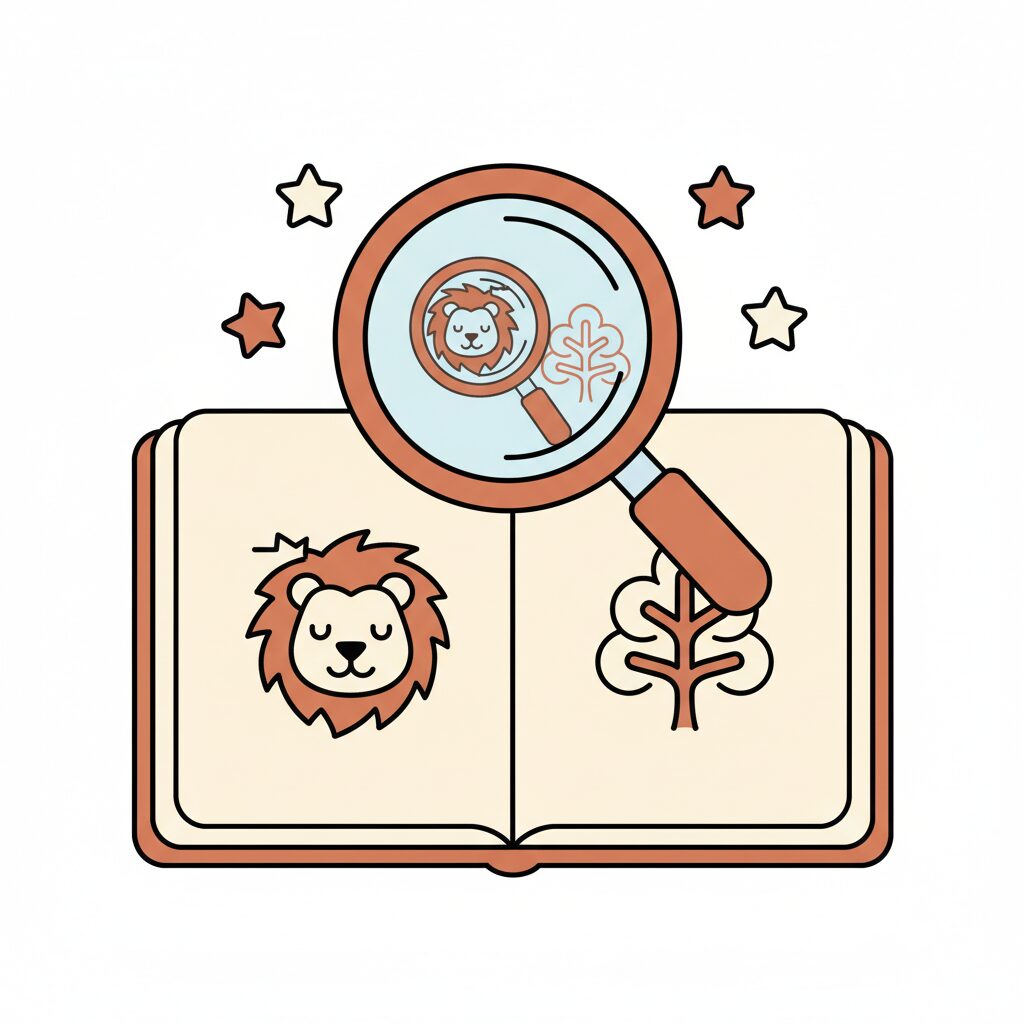 子どもがAIと一緒に勉強する様子