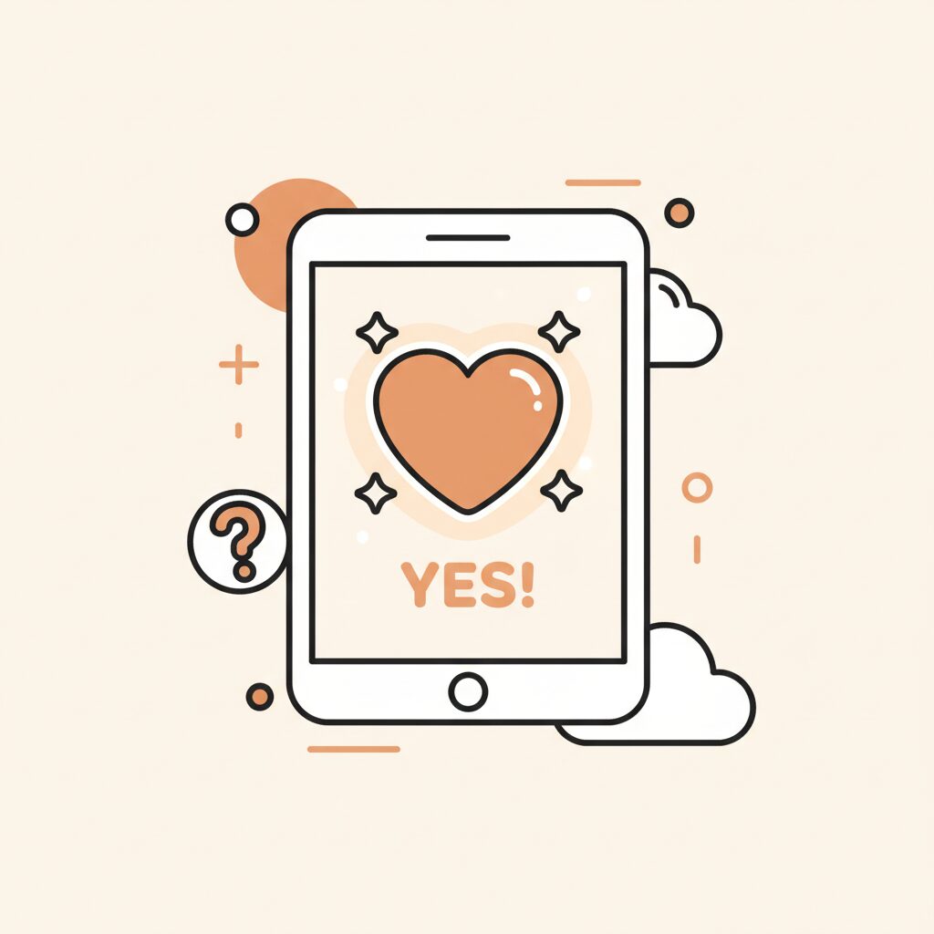 Niño usando tablet con expresión de confusión